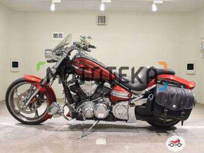 Мотоцикл YAMAHA XV 1900 2009, Красный пробег 39398