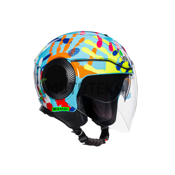 Шлем мото открытый AGV (АГВ) ORBYT TOP Misano 2014 XS