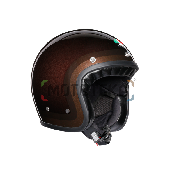 Шлем мото открытый AGV (АГВ) X70 MULTI Trofeo Chocolate MS