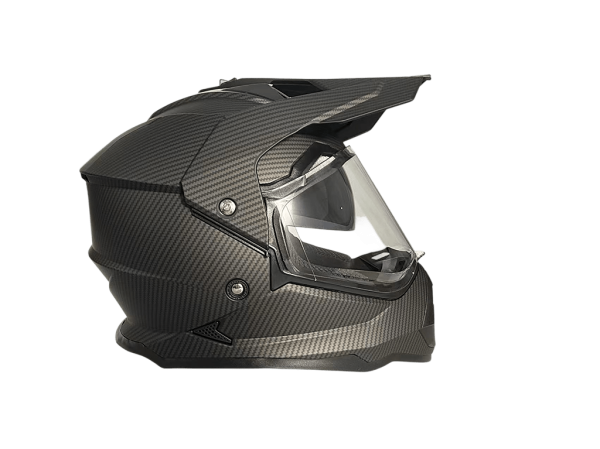 Шлем мото мотард Helmet WS 902 MATT CARBON S | Мототека