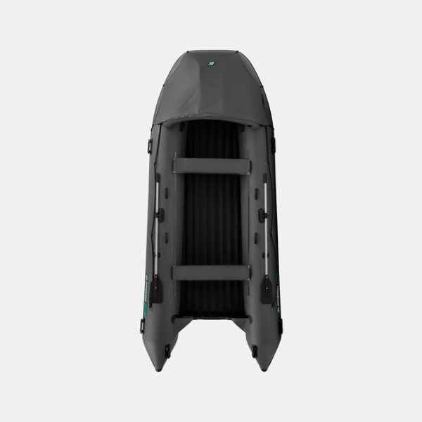 Лодка ПВХ GLADIATOR (Гладиатор) E 450 PRO тёмно-серый | Мототека