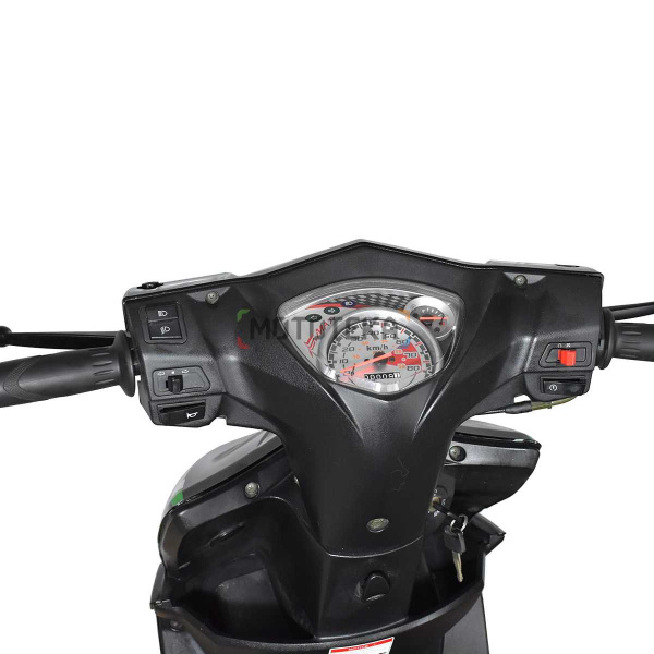 Скутер Regulmoto (Регулмото) EAGLE 50 (LJ50QT - 3L) чёрный/красный | Мототека