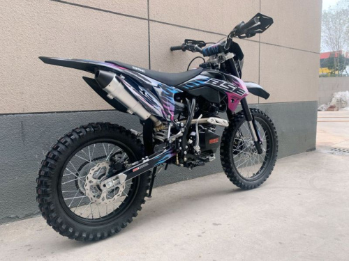 Мотоцикл кроссовый / эндуро BSE (БСЕ) Z1 19/16 HotRod Blue фото 4