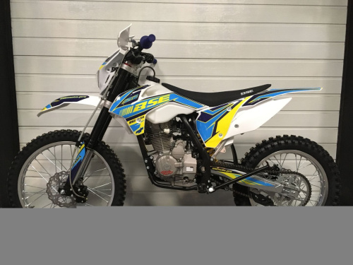 Мотоцикл кроссовый / эндуро BSE (БСЕ) Z2 250e 21/18 Blue-Yellow 1 фото 6
