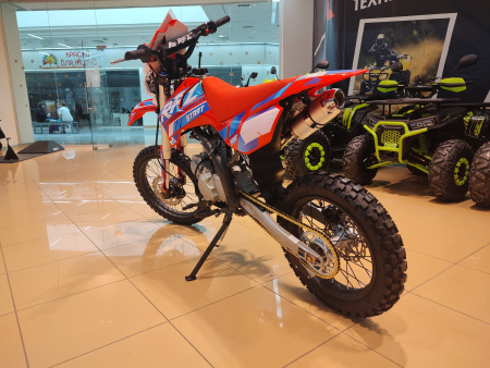Питбайк Apollo (Аполло) RFZ Start 125 LE с фарой и электростартером 17/14 красный - купить с доставкой, по выгодной цене в интернет-магазине Мототека