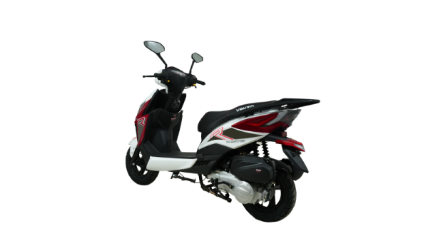 Скутер Vento (Венто) VMC CITY BY49QT-2A 49 см3 СЕРИЯ N1500, LED фары, сигнализация VIN BLACK/WHITE с ПТС | Мототека