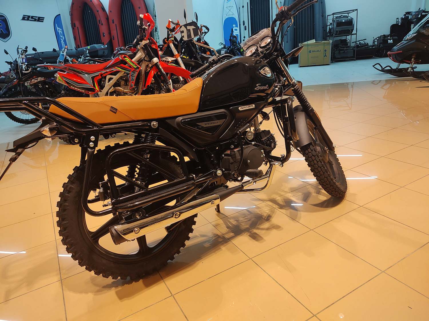 Техника в наличии! Мопед Racer (Рейсер) RC50 - H Scout M2 50 (125) чёрный