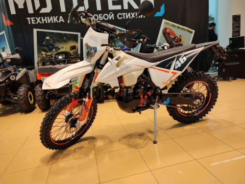 Мотоцикл кроссовый / эндуро Regulmoto (Регулмото) Crosstrec 300 белый с ПТС фото 10