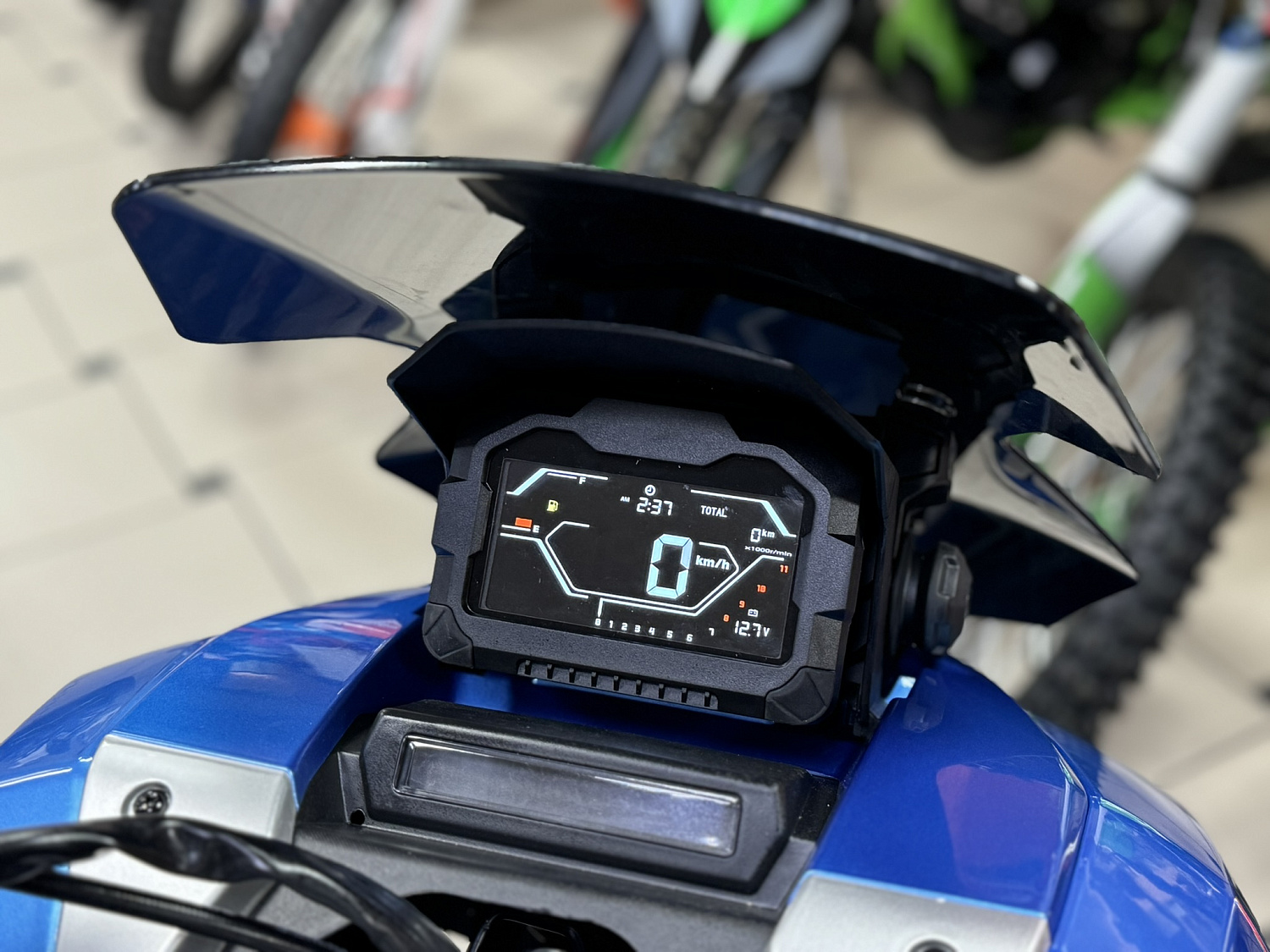 Скутер Мотомир TRACER ADV 50cc (125) синий