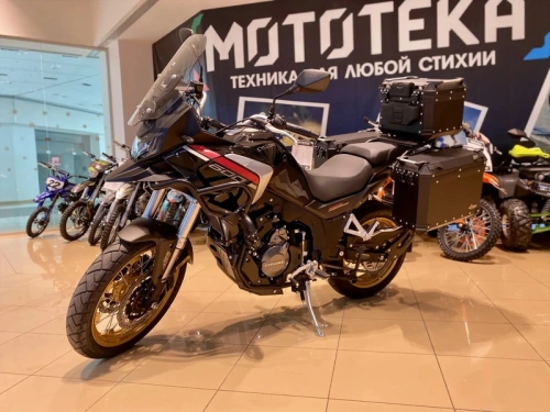 Мотоцикл дорожный CYCLONE (Циклон) RX600 ADV (SR600GY) чёрный с ПТС фото 14