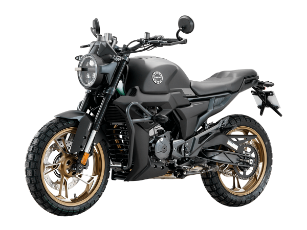 Мотоцикл дорожный ZONTES (Зонтес) ZT125 - G1 (4T ZT152MI EFI) 17/17 (2024 г.) чёрный/золотой с ПТС | Мототека