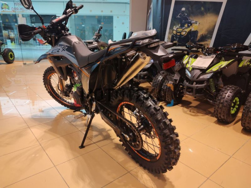 Мотоцикл кроссовый / эндуро Regulmoto (Регулмото) CR - X PRO оранжевый/серый с ПТС фото 10