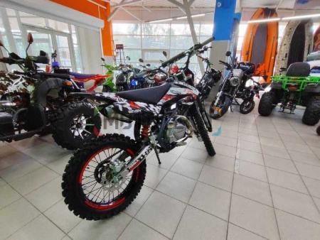 Питбайк Regulmoto (Регулмото) SEVEN MEDALIST 49cc (140) 19/16 чёрный/белый - купить с доставкой, по выгодной цене в интернет-магазине Мототека