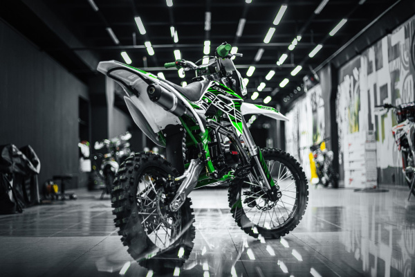 Питбайк BSE (БСЕ) EX 125e 17/14 Green 3 | Мототека