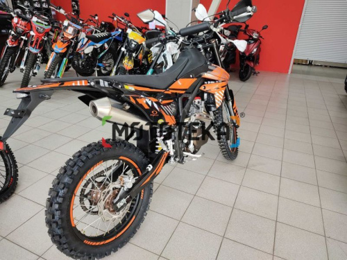 Мотоцикл кроссовый / эндуро Regulmoto (Регулмото) ZR PR 4 valves чёрный/оранжевый с ПТС фото 4 Мотоцикл кроссовый / эндуро Regulmoto (Регулмото) ZR PR 4 valves чёрный/оранжевый с ПТС фото 4