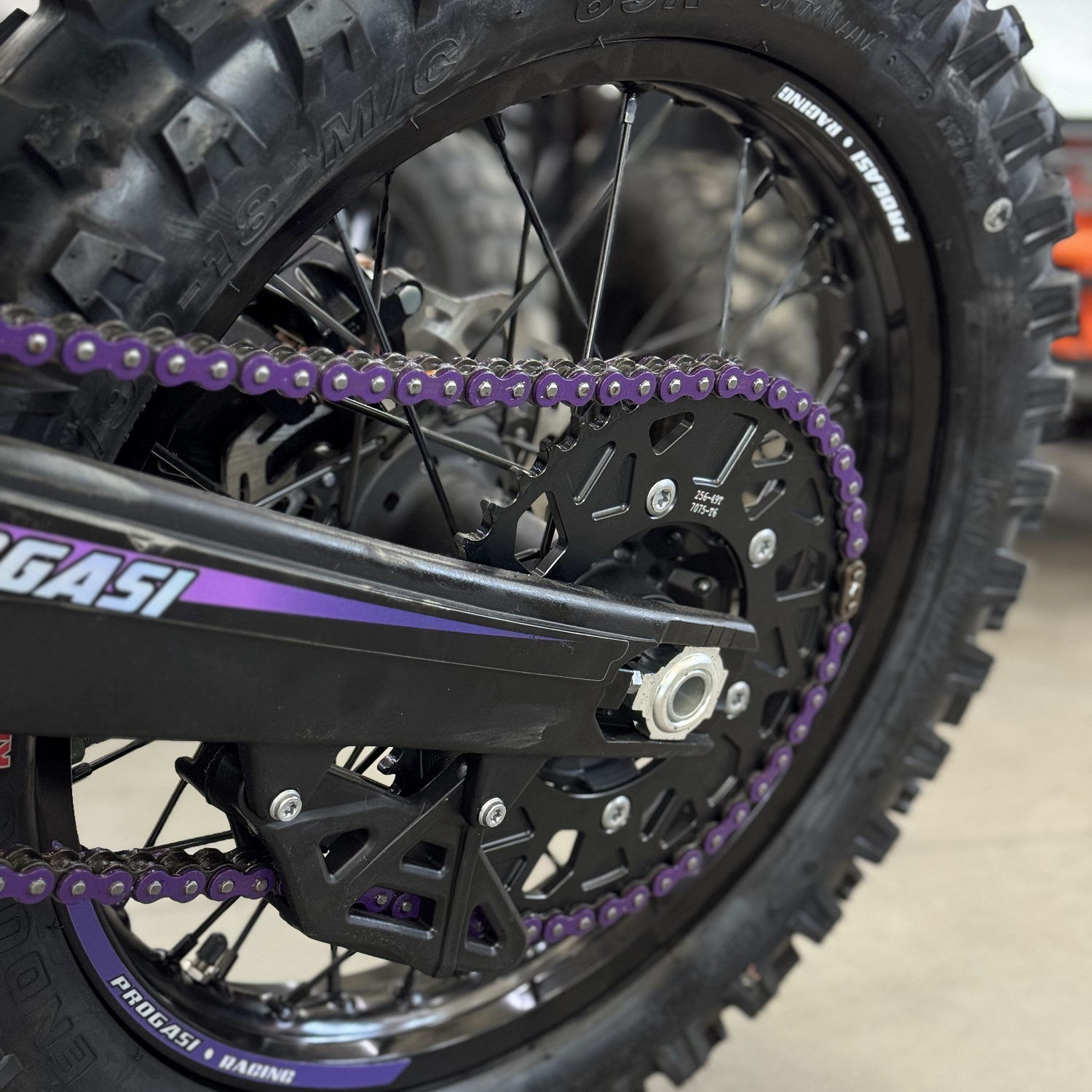 Техника в наличии! Мотоцикл кроссовый  эндуро Progasi (Прогаси) RACE 300 Wave Purple