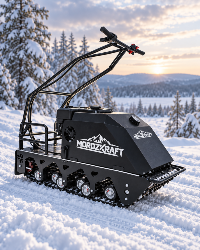 Мотобуксировщик MOROZKRAFT СТАНДАРТ (BR465PE7A, 18,5 л.с., катушка 7A, электростартер, фара, ширина 500 мм, длина 1600 мм) фото 2 Мотобуксировщик MOROZKRAFT СТАНДАРТ (BR465PE7A, 18,5 л.с., катушка 7A, электростартер, фара, ширина 500 мм, длина 1600 мм) фото 2