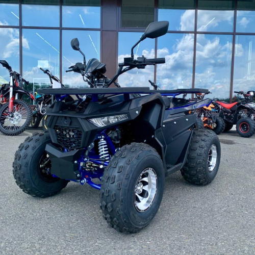 Квадроцикл детский Мотомир ATV Hammer 125 (серия 3) CAST WHEELS чёрный/синий (машинокомплект) Квадроцикл детский Мотомир ATV Hammer 125 (серия 3) CAST WHEELS чёрный/синий (машинокомплект)