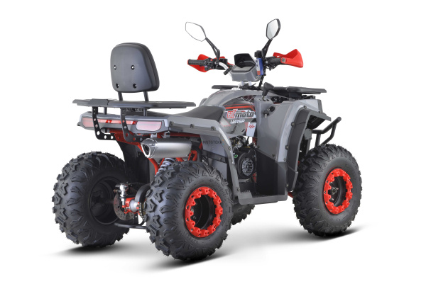 Квадроцикл FXMOTO (ФХМото) WASP 200 LUX серый (машинокомплект) | Мототека