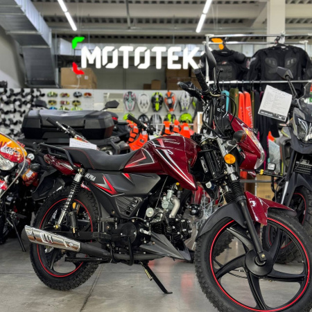 Мопед MotoLand (Мотолэнд) Альфа RF 11 48 (110) красный - купить с доставкой, по выгодной цене в интернет-магазине Мототека