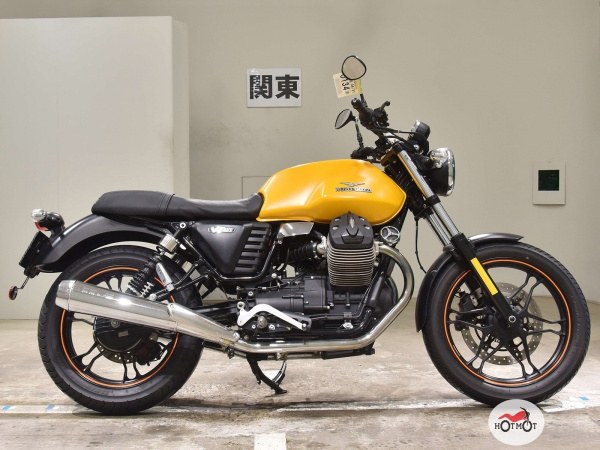 Мотоцикл MOTO GUZZI V 7 2015, Жёлтый пробег 21855 с ПТС | Мототека