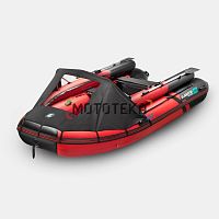 Лодка ПВХ GLADIATOR (Гладиатор) E 380 X PRO красный/чёрный