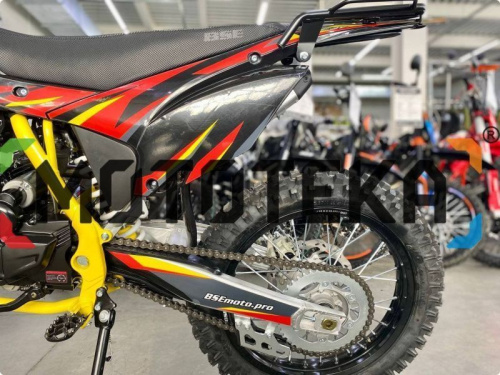 Мотоцикл кроссовый / эндуро BSE (БСЕ) Z3 V 21/18 Yellow Twist (015) фото 10