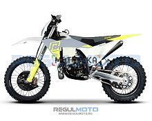 Мотоцикл кроссовый / эндуро Regulmoto NIBBI TE N300-SR 2T белый/серый