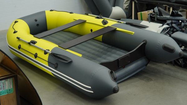Лодка ПВХ Таймень NX 3800 НДНД PRO MAX жёлтый/графит | Мототека