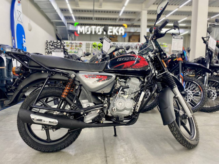 Мотоцикл дорожный BAJAJ (Баджадж) Boxer BM 125 X чёрный с ПТС - купить с доставкой, по выгодной цене в интернет-магазине Мототека