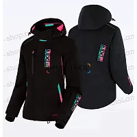 Куртка для снегохода (женская) FXR EVO FX №4 black (текстиль) (XL)