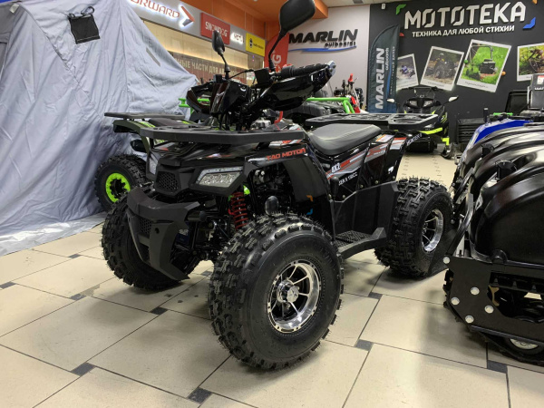 Квадроцикл подростковый Zuumav (Зуумав) HUNTER 150 PRO чёрный (машинокомплект) | Мототека