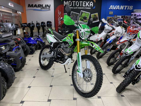 Мотоцикл кроссовый / эндуро Regulmoto (Регулмото) Sport-003 (CB-250F) синий с ПТС