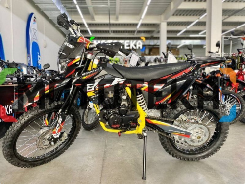 Мотоцикл кроссовый / эндуро BSE (БСЕ) Z3 V 21/18 Yellow Twist (015) фото 2