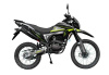 Мотоцикл кроссовый / эндуро Regulmoto (Регулмото) TE (Tour Enduro) PR. 6 скоростей чёрный/зеленый с ПТС