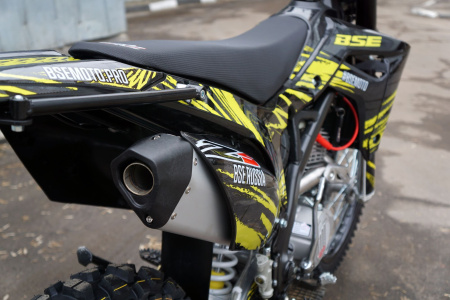 Мотоцикл кроссовый / эндуро BSE (БСЕ) Z5 250e 21/18 Neon Black - купить с доставкой, по выгодной цене в интернет-магазине Мототека