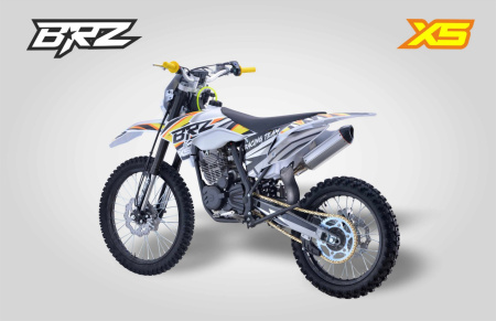 Мотоцикл кроссовый / эндуро BRZ (БРЗ) X5 250 21/18 с ПТС - купить с доставкой, по выгодной цене в интернет-магазине Мототека