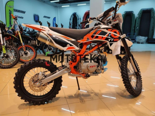 Питбайк KAYO (Кайо) BASIC K125EM 17/14 KRZ (механ. сцепл., эл. стартер 2024 г.) фото 29 Питбайк KAYO (Кайо) BASIC K125EM 17/14 KRZ (механ. сцепл., эл. стартер 2024 г.) фото 29