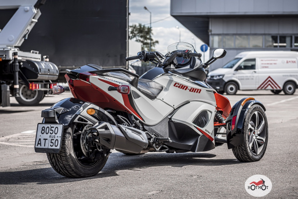 Мотоцикл BRP (БРП) Can-Am Spyder 2015, БЕЛЫЙ пробег 463 | Мототека