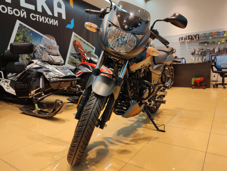 Мотоцикл дорожный BAJAJ (Баджадж) Pulsar 180 чёрный/оранжевый с ПТС - купить с доставкой, по выгодной цене в интернет-магазине Мототека