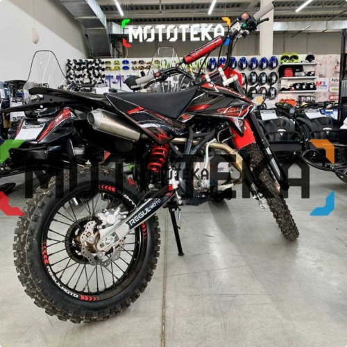 Питбайк Regulmoto (Регулмото) SEVEN MEDALIST PRO 49cc (150) 19/16 чёрный/красный фото 29