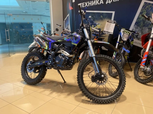 Мотоцикл кроссовый / эндуро OXO (Оксо) Lite 250 X (CS250LT2) синий фото 12
