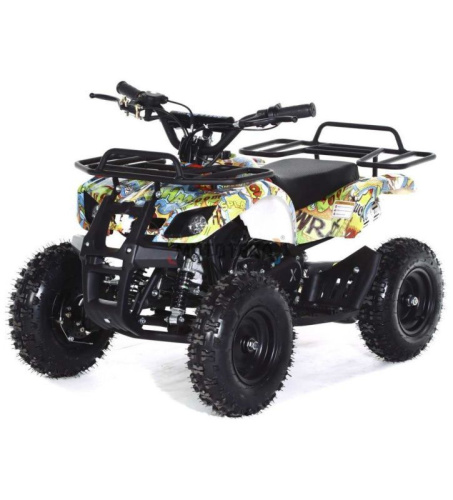 Квадроцикл детский Motax (Мотакс) ATV Mini Grizlik X - 16 [эл. ст.] бомбер (машинокомплект) фото 7