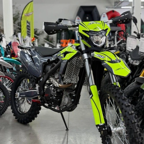 Мотоцикл кроссовый / эндуро BSE (БСЕ) Z7 Yellow Neon (ZS174MN-5A) фото 30