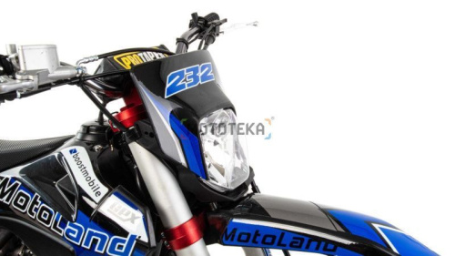 Мотоцикл кроссовый / эндуро MotoLand (Мотолэнд) XT 250 HS (172FMM) синий с ПТС фото 2