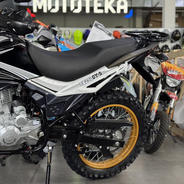 Мотоцикл кроссовый / эндуро Regulmoto (Регулмото) SK250GY - 5 чёрный с ПТС | Мототека