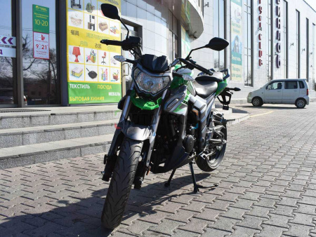 Мотоцикл дорожный Regulmoto (Регулмото) T - Leopard 300 зелёный с ПТС - купить с доставкой, по выгодной цене в интернет-магазине Мототека