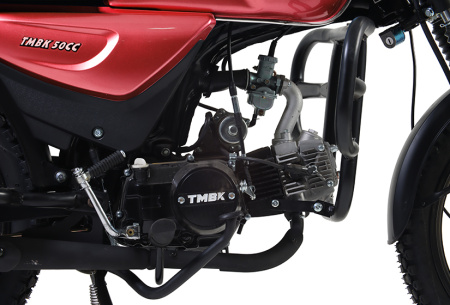 Мопед TMBK ALPHA 50 (110) Red - купить с доставкой, по выгодной цене в интернет-магазине Мототека