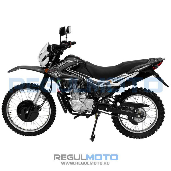 Мотоцикл кроссовый / эндуро Regulmoto (Регулмото) SK 200GY - 5 чёрный с ПТС | Мототека