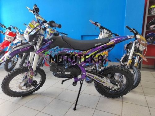 Питбайк BSE (БСЕ) MX125 17/14 Purple Dragon фото 2